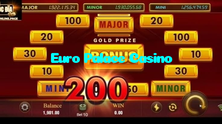 available types of Euro Palace Casino bet including pre-match live express and system bets